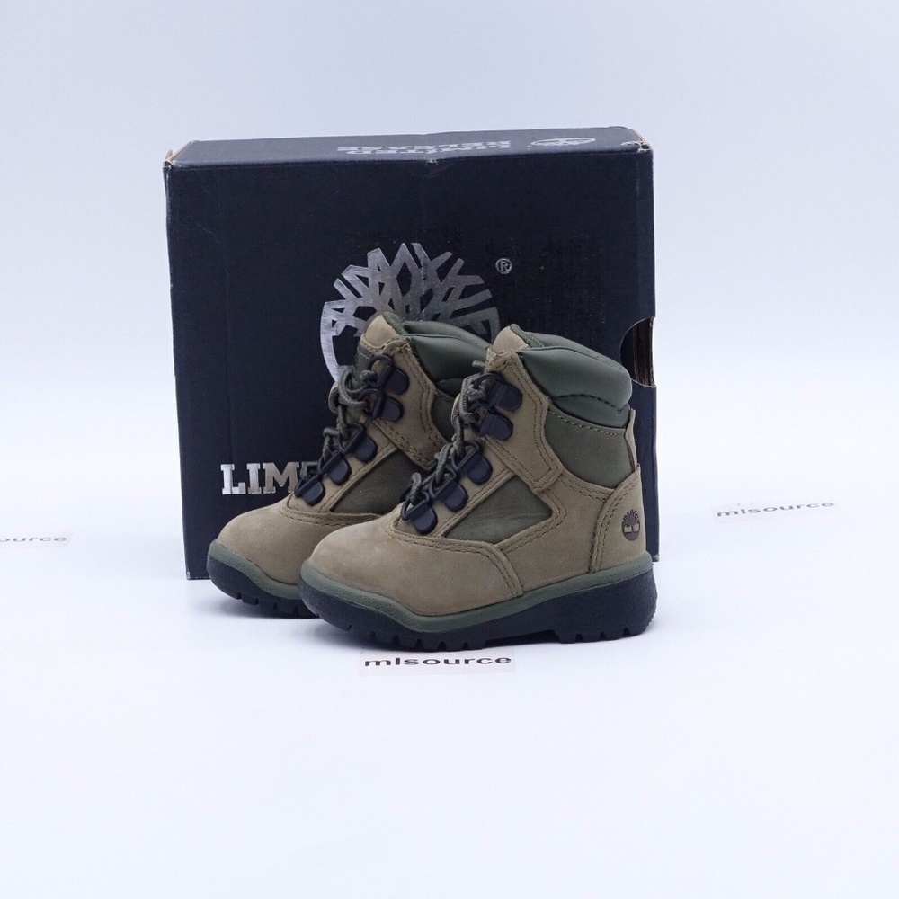 NEW Timberland Field Boots TB0A1RNN Light Green Limited Release
